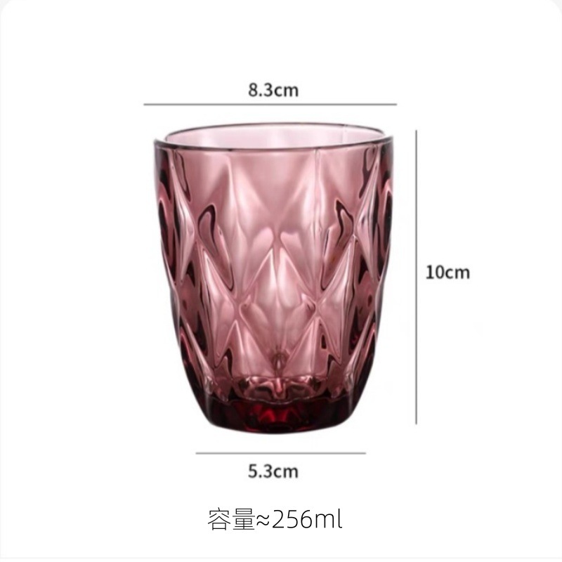 Vaso para Enjuague Bucal Estilo Escandinavo para Hotel, Vaso para Lavado de Boca para Parejas, Vaso de Agua de Vidrio Colorido, Vaso para Cepillo de Dientes para Hostal