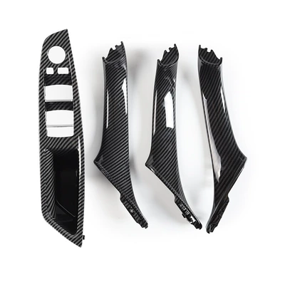 Interior Armrest Right-Hand Drive, Armrest, handle, handle - right-hand-drive-4-piece-set-carbon-fiber-pattern