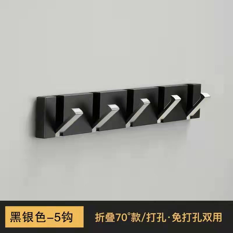 Gancho invisible creativo luz del hogar gancho de lujo perforador-puerta libre gancho oculto puerta de entrada gancho plegable