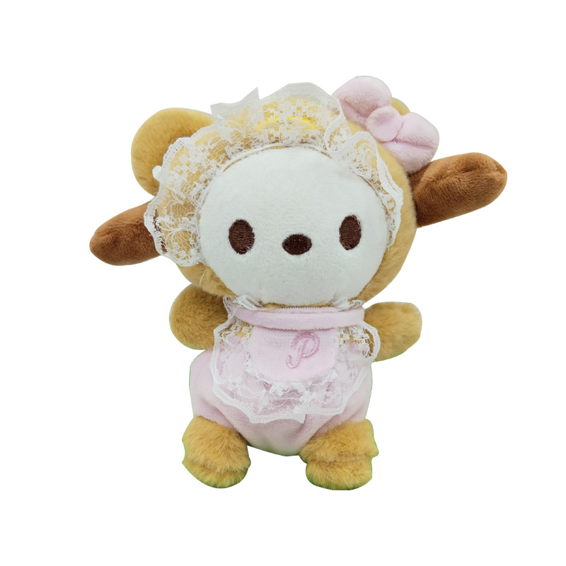 Net red plush kulomi melody jade cinnamon dog toy doll Sanrio doll hanging key chain wholesale