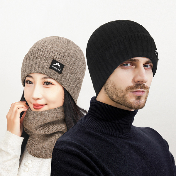 Winter woolen windproof keep warm knitted hat