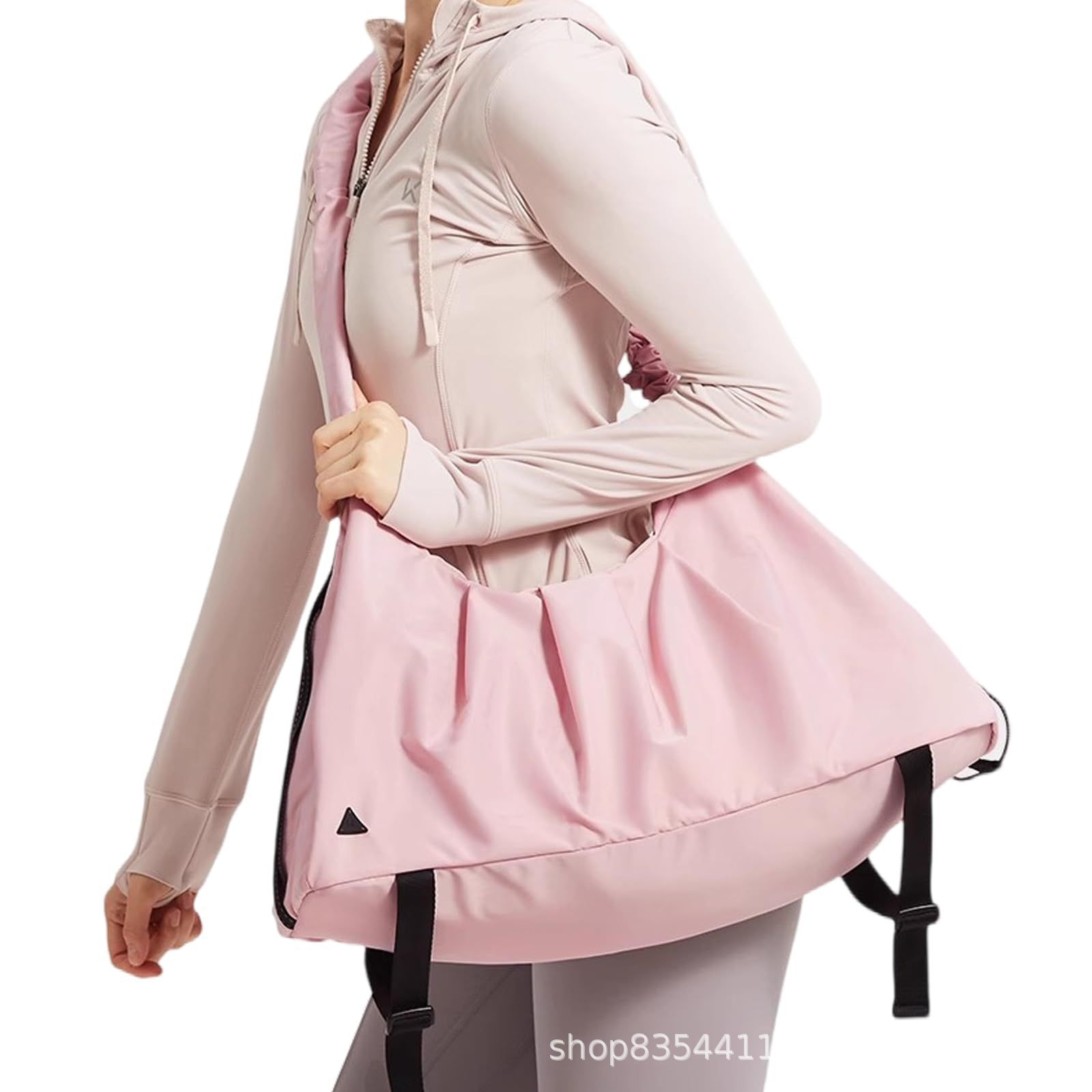Amazon nueva bolsa de ejercicios para mujeres separación seca y húmeda yoga tote mochila impermeable bolsa de almacenamiento al aire libre de gran capacidad
