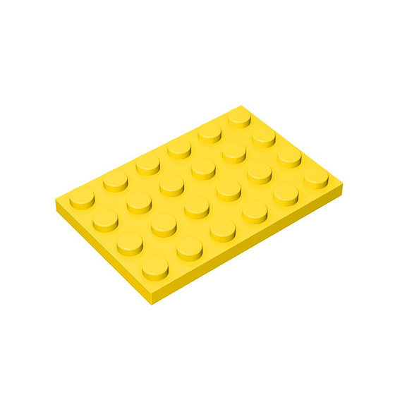 [50g] Compatible with Lego 3032 Small Particle Insertion Building Blocks MOC Technology DIY Zero Distribution Parts 4X6 Base Board