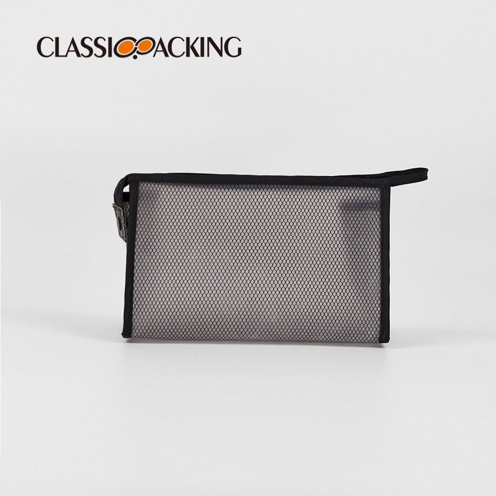 Bolsa de almacenamiento de maquillaje de gran capacidad para hombres y mujeres con logotipo impreso Bolsa de cosméticos estilo simple ins bolsa de viaje