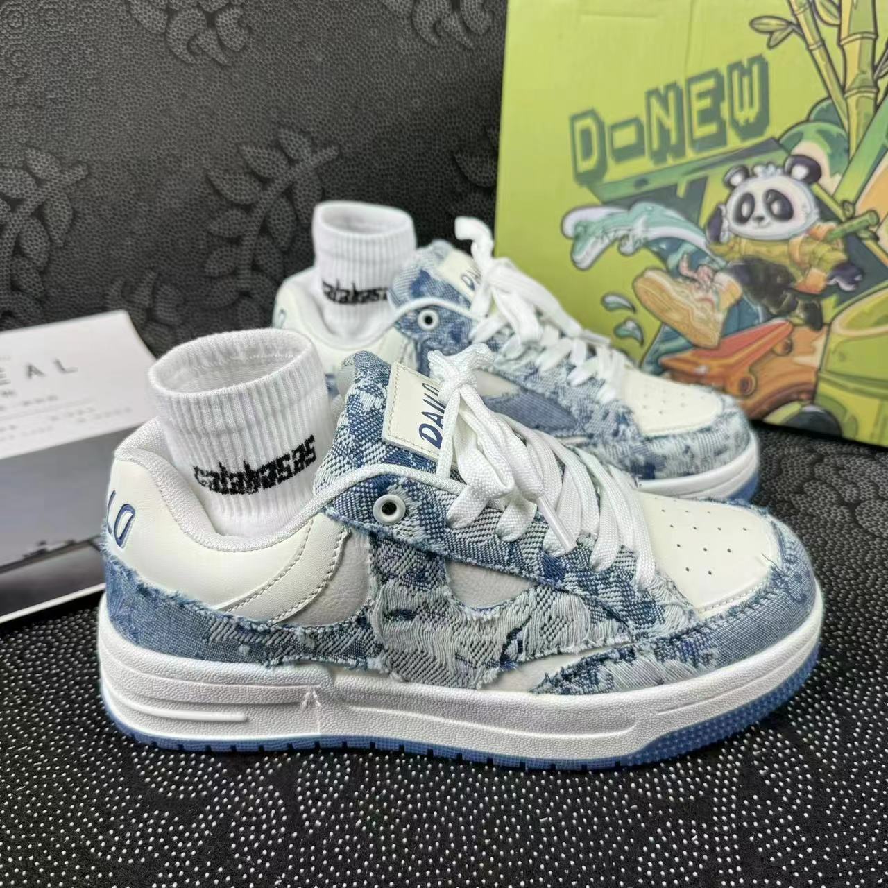 Weiße Freizeitschuhe Für Damen Und Herren Im Lässigen Skater-stil_voghion.com