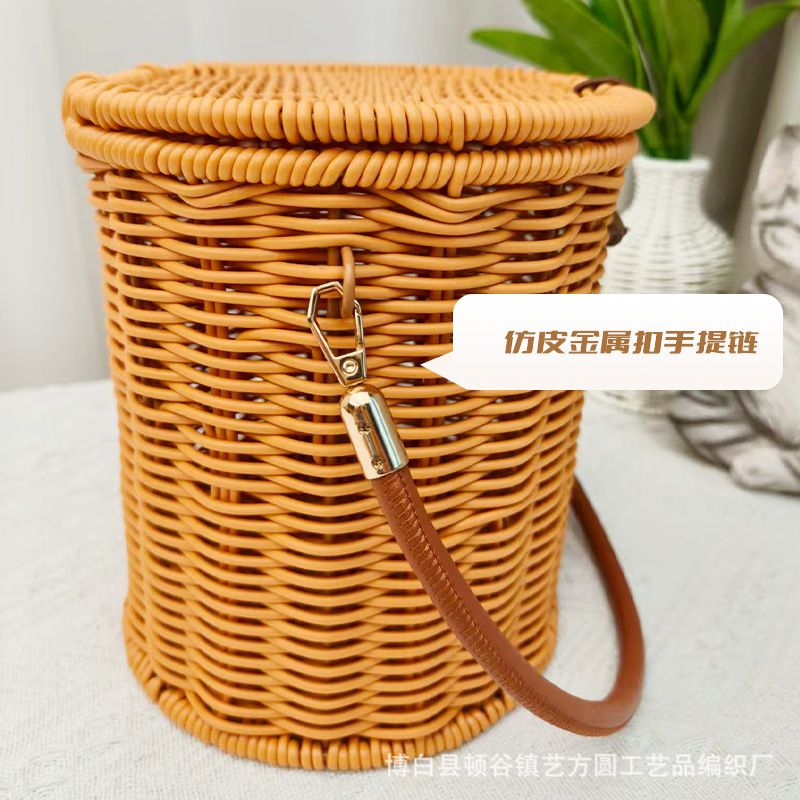 Caja de Regalo Tejida con Forro de Metal para Bodas y Fiestas