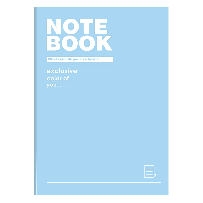 Notebook for Elementary Students, 128 Pages, A5/B5 Options, Thick Paper, Pastel Covers