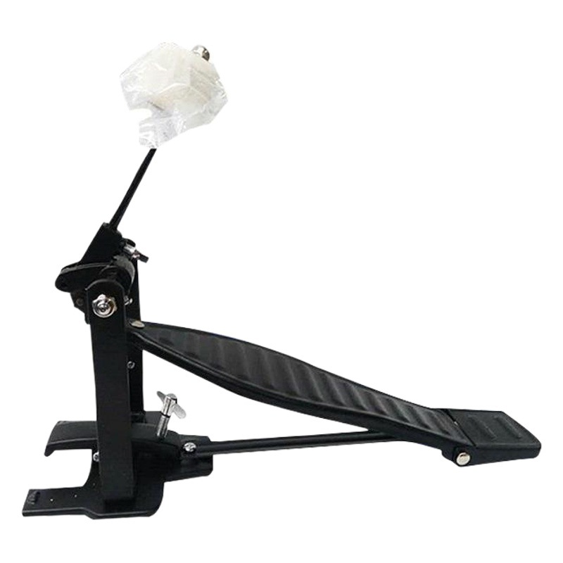 Tambor de piso de aleación de aluminio, soporte de martillo, pedal único, pie, pie, pie, pie, pie, pie, martillo, accesorios de tambor de jazz, pedal