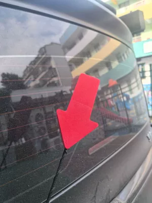 Other Automotive Exterior Supplies Decorations, Internet Celebrities, Eye-Catching, Cute - red-arrow