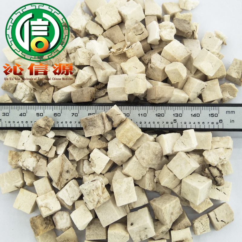 茯苓丁統貨1kg散裝產地直供圖為代切片白茯苓雲苓沁信源中藥材