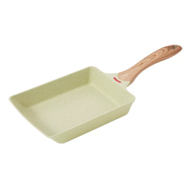 Квадратная мраморная сковорода для яиц Jeetee Tamagoyaki, японский стиль, домашняя, с антипригарным покрытием, толстая, маленькая