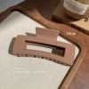 3# coffee color square clip