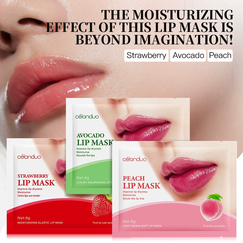 celanduo Fruit Light Lines увлажняющая и мягкая маска для губ Лабиальная мембрана трансграничный производитель оптом