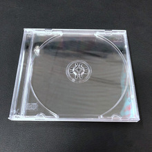 光盤盒單片裝加厚80明單 CD盒08全透明光碟包裝盒碟盒 DVD塑料殼
