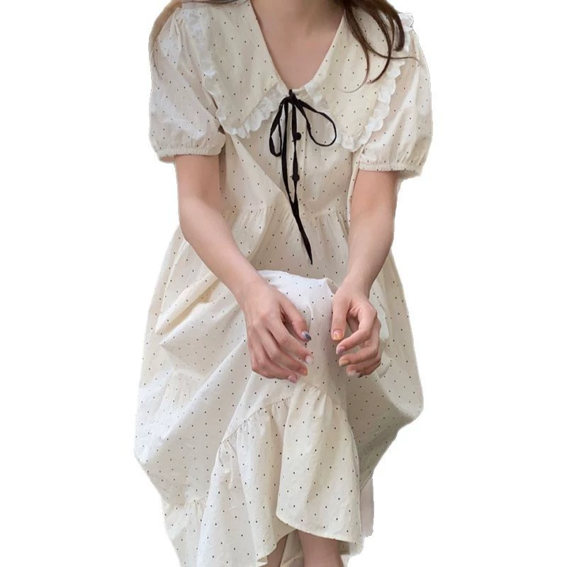 Кукла, пижама, платье, для импорта, кукольный воротник, французский стиль