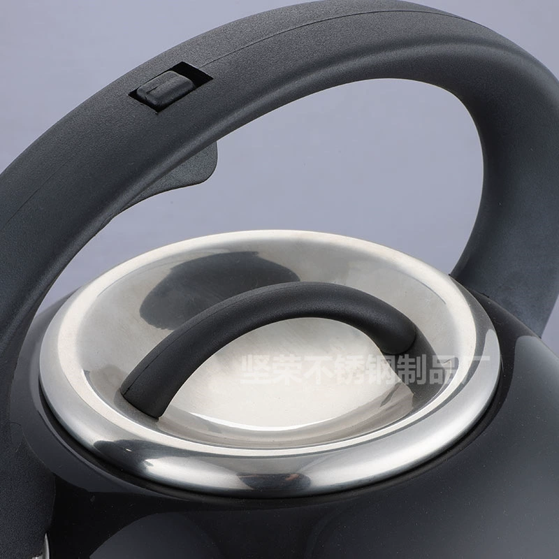 Capacious electromagnetic teapot stainless steel for home use