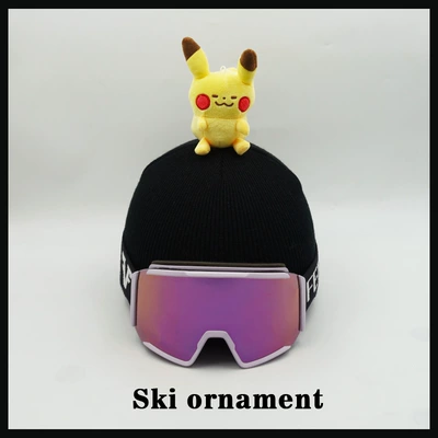 Auto Parts and Accessories Eye Pikachu Doll Ski