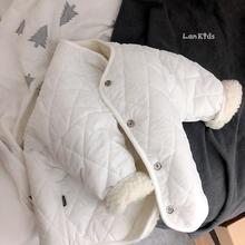 两面穿羊羔棉衣!童装男女童秋冬儿童羊羔绒外套菱格小棉服超温暖