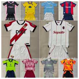 2526冷门俱乐部童装尼斯朗斯摩纳哥汉堡富勒姆跨境套装球衣球裤