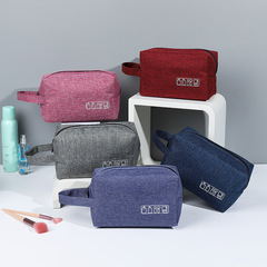 New Men's Travel Toiletry Bag & Makeup Bag, Oxford Cloth Waterproof Large Capacity Toiletry Bag for Cosmetics