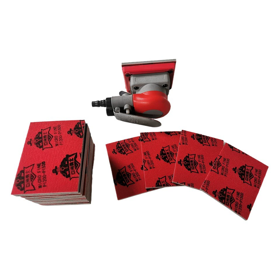 Трансграничный абразивный материал (губка) для полировки пластика, металла, дерева и камня с хорошей адгезией.