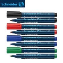 德国Schneider施耐德方头1-4mm马克笔环保绘画笔Maxx133记号笔