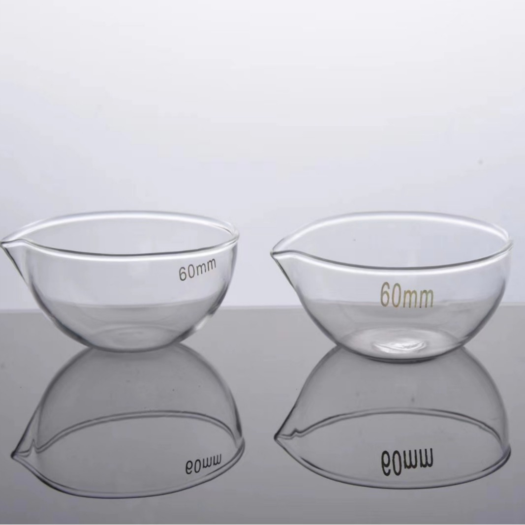 耐温玻璃蒸发皿高硼硅玻璃60/90/120/150mm