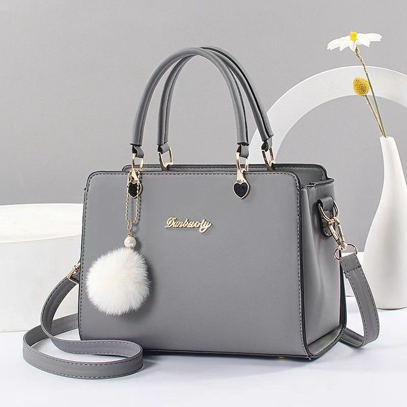 Transfronterizo moda simple bolso elegante moda popular de gran capacidad color sólido retro todo-fósforo bolsa de mensajero