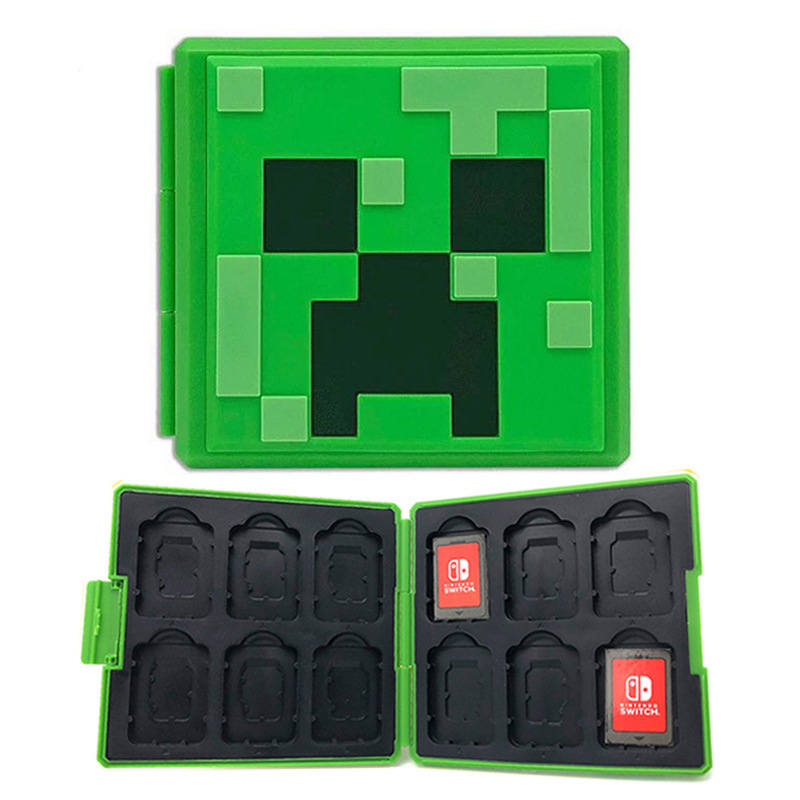 Interruptor de juego caja de cassette NS caja de tarjeta magnética de silicona caja de almacenamiento accesorios OLED caja de tarjeta portátil Lite Accesorios