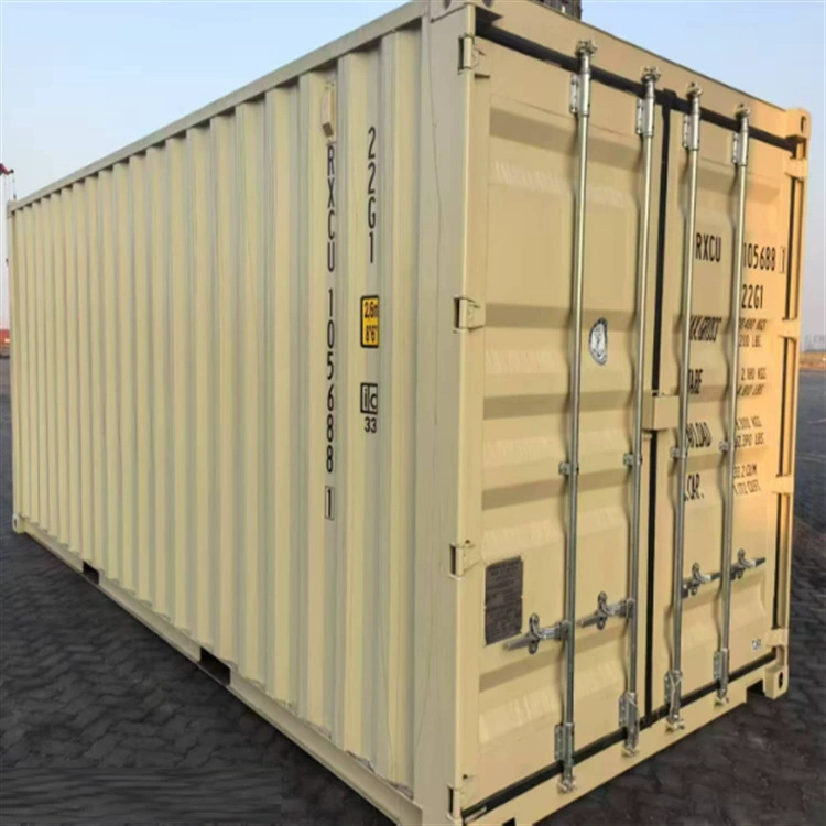 Морские контейнеры могут быть переоборудованы для экспортного использования.