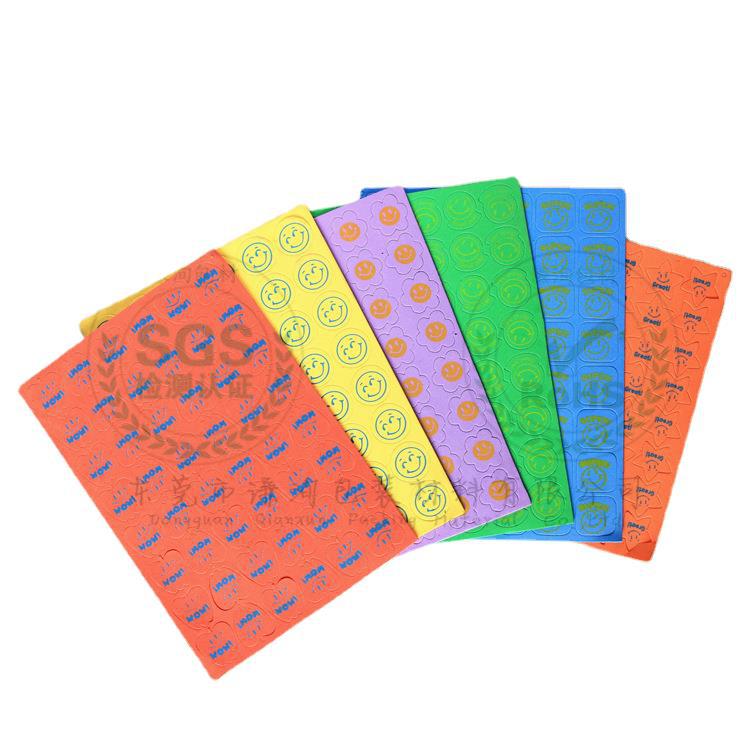 EVA丝印logo/ eva泡棉盒丝印字体/ 彩色eva印刷图案 /印刷EVA产品