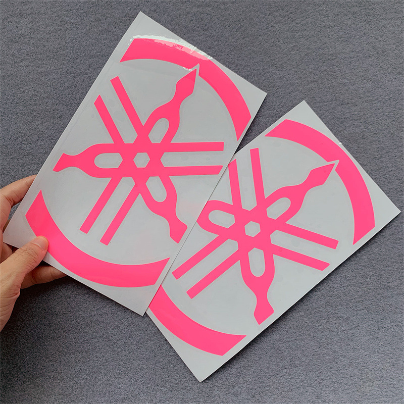 ヤマハのステッカーのオートバイの反射ステッカーのヤマハの車の標識の福穎125はレーザーのまぶしい夜光のステッカーを改造します。