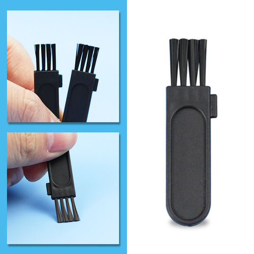 Wholesale hair ball shaver brush cleaning tool brush plastic soft bristle shaver accessories household appliance dust removal small brush