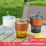 家用带盖吸管杯