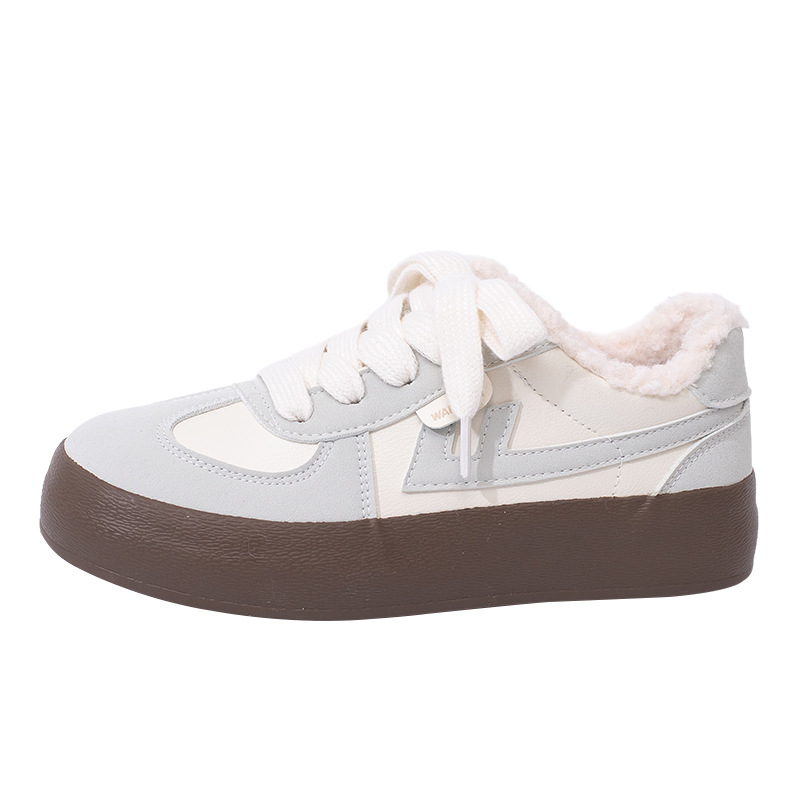 Zapatos de skate de pareja ligeros retro zapatos de entrenamiento alemanes redondos casuales zapatos de suela gruesa zapatos individuales para hombres y mujeres