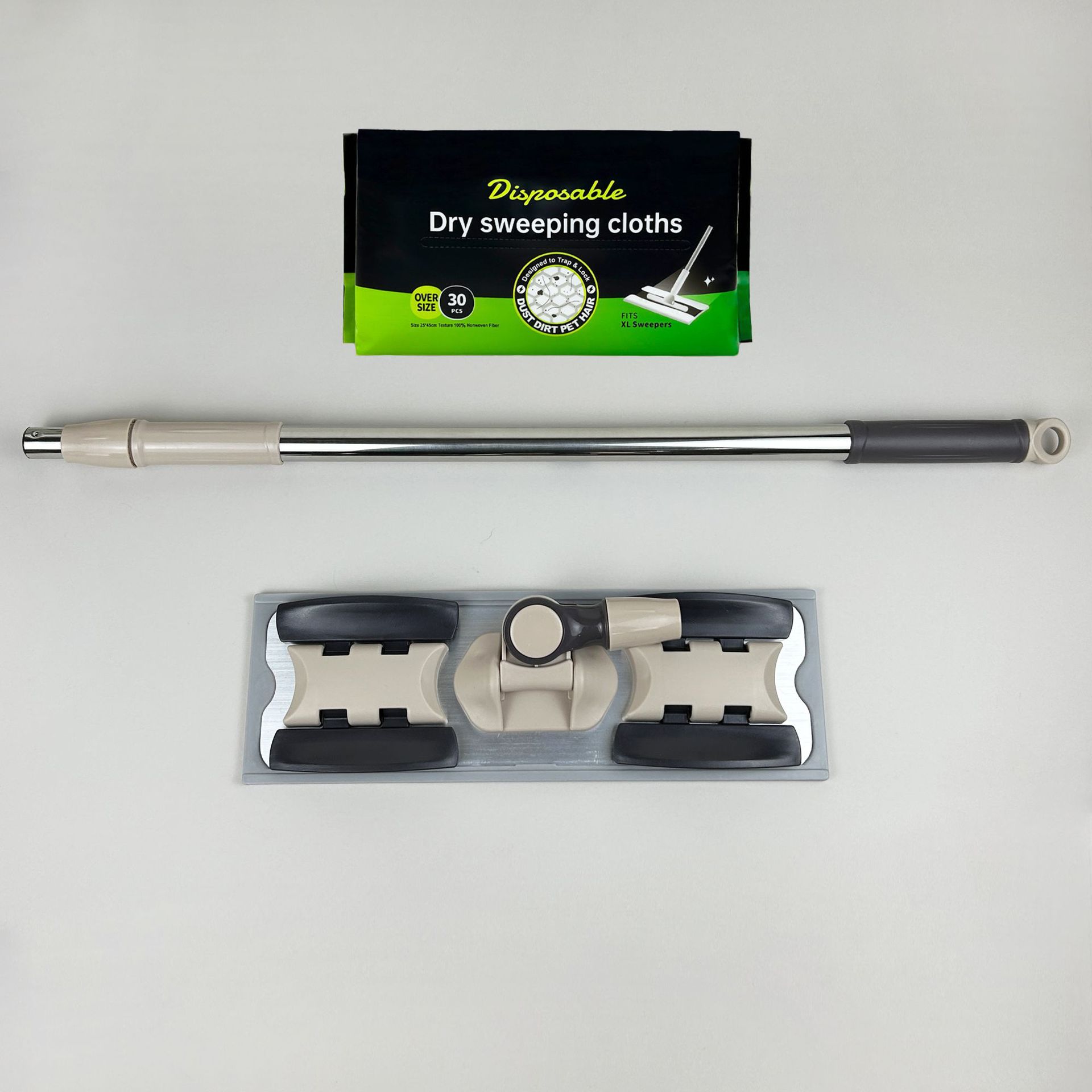 Papel de eliminación de polvo electrostático más grande, papel de succión, fregona, limpieza de cabello sin polvo para el hogar, papel de fregona desechable