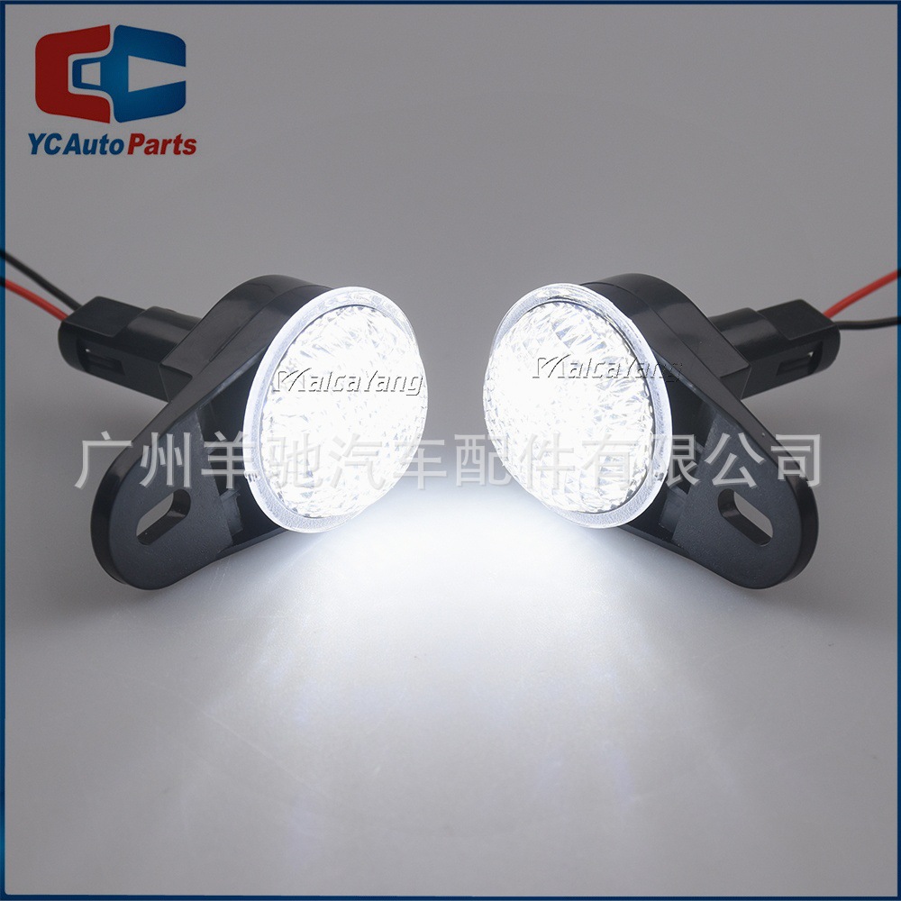 Aplicable a Jeep Wrangler Grand Cherokee Dodge Ram 1500 2500 3500 automóvil LED pie holes luz
