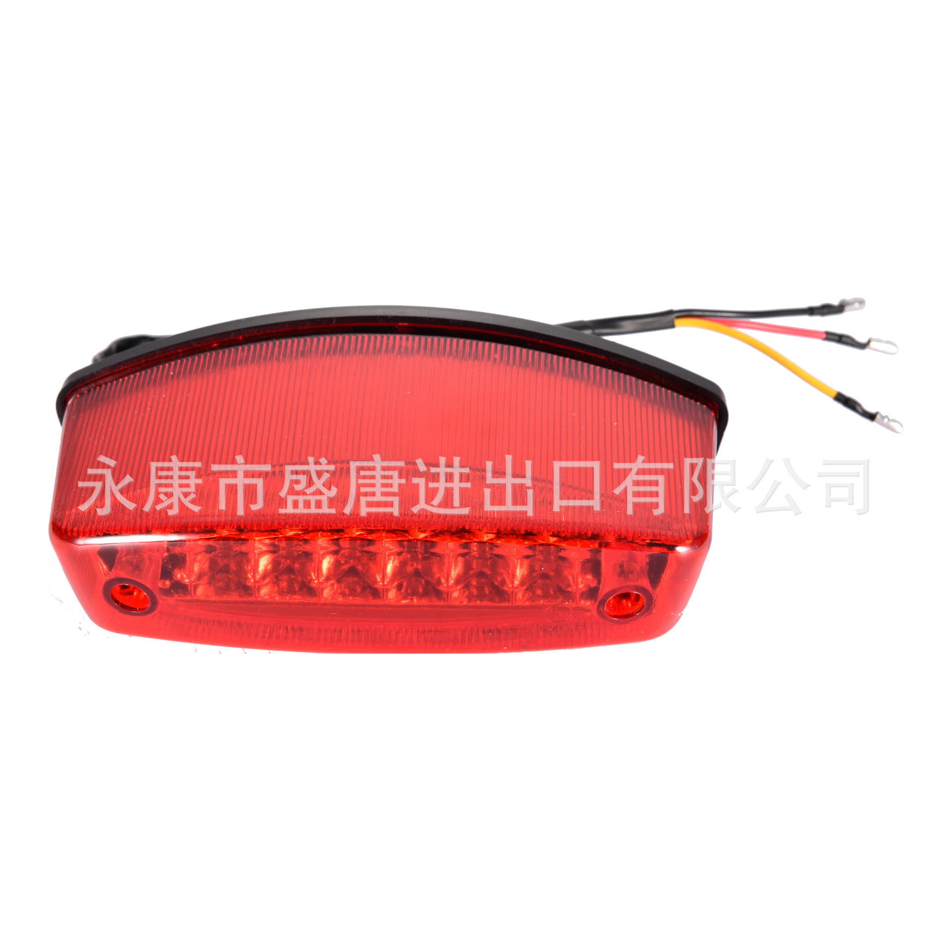 Motorcycle Plastic Tail Light Indicator Brake Indicator Rear Bulb Red Suitable for Scooters All-Terrain Vehicles Night Vision