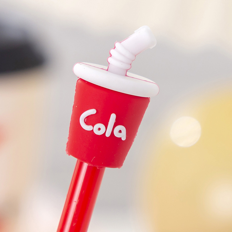 Lindo creativo de comida rápida hamburguesa Helado Gel Pen estudiante papelería al por mayor junio 1 final regalo Navidad