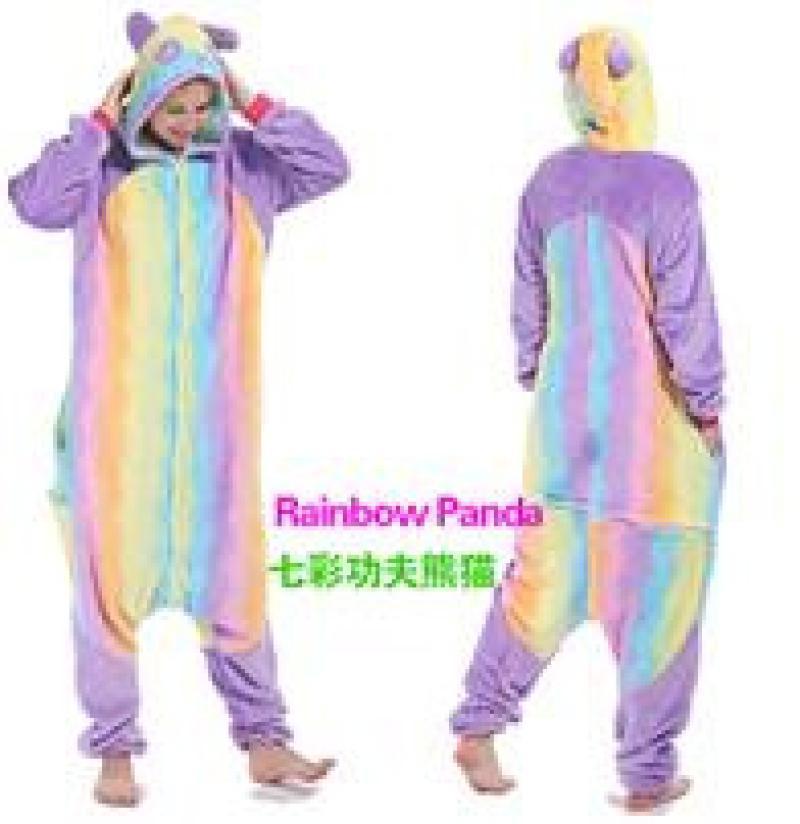 Pijamas transfronterizos al por mayor de fábrica Labubu pijamas femeninos de una sola pieza de dibujos animados pijamas de animales de franela Capibala