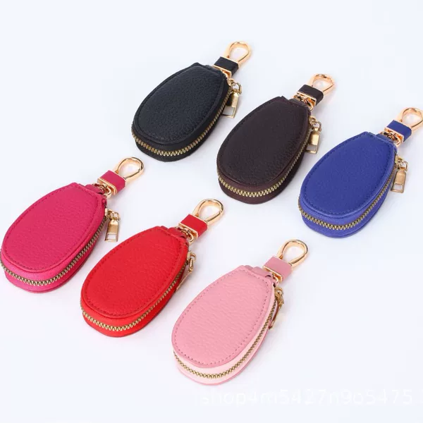 Key Bag for Men and Women, Universal Car Large-Capacity Multi-Functional Key Chain Cosmetics Bag, Simple and Compact for Home Use