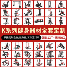 雷格斯健身房设备健身器材大全深蹲高位下拉飞鸟插片训练器定制