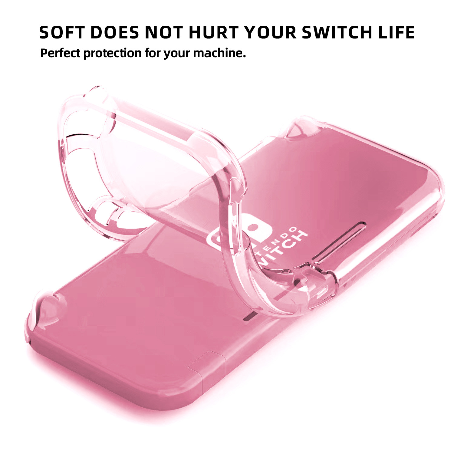 Nintendo Switch shell protector lite transparente soft shell máquina de juego cubierta protectora accesorios fuente de fábrica