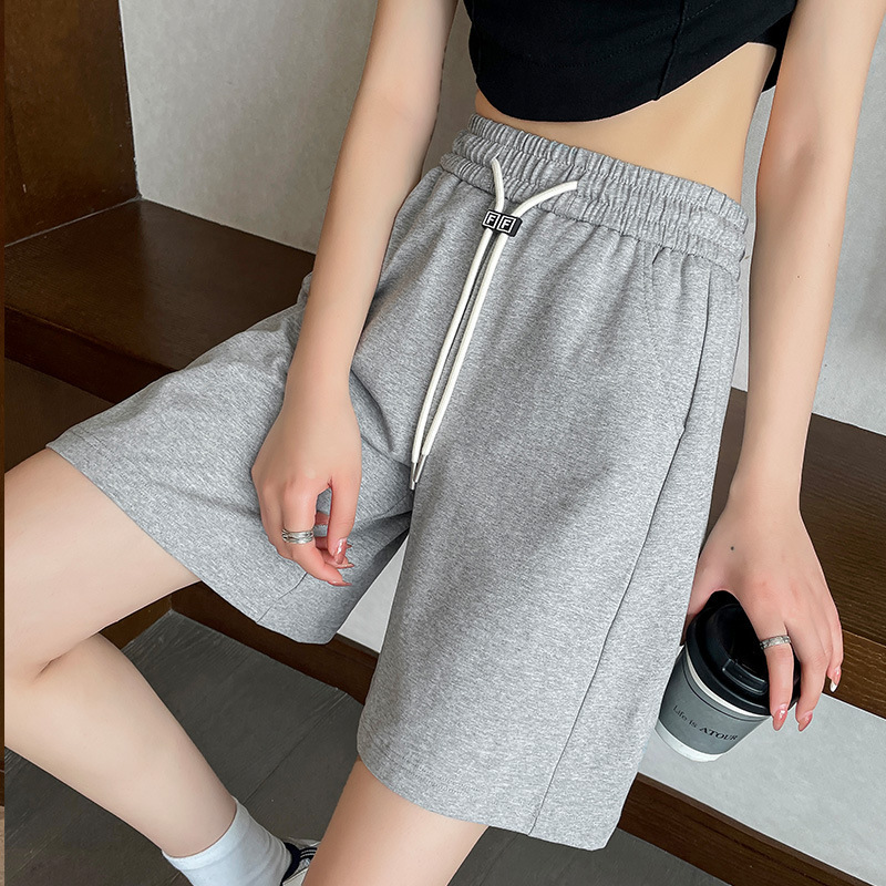 Casual Shorts for Women, Summer Thin Wide-Leg Pants, Loose Pure Cotton Comfortable Outerwear Three-Quarter Pants, 2026 New Style Sports Pants Casual Shorts for Women, Summer Thin Wide-Leg Pants, Loose Pure Cotton Comfortable Outerwear Three-Quarter Pants, 2026 New Style Sports Pants