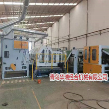 专业生产优质硬质棉生产线 无纺布梳理机  皮革基布生产线