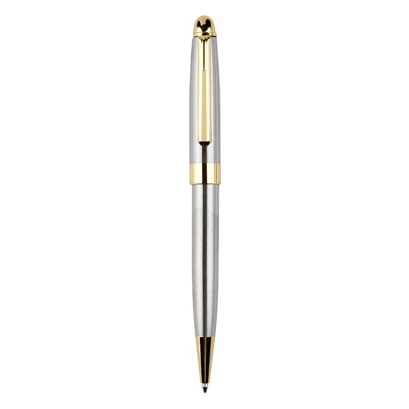 Business Rotating Metal Ballpoint Pen Gift Box, High-End Oil-Based Pen, Hotel Signature Pen, Logo Engraved Gel Pen