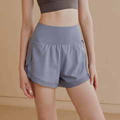 Women's High-Waisted Quick-Dry Sports Shorts 2024 Summer Anti-Slip Loose Breathable Professional Running Yoga Fitness Shorts