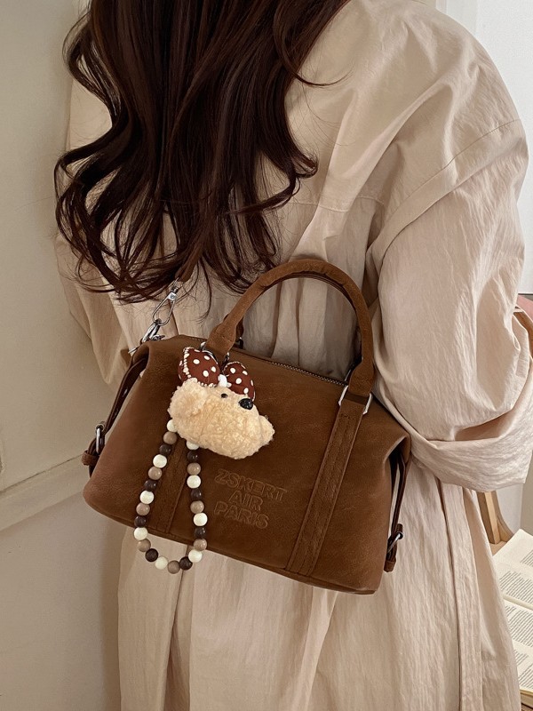 Bolsa de almohada portátil de gran capacidad para mujeres 2026 nueva moda transfronteriza estilo coreano nicho universal mochila de hombro