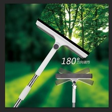 擦玻璃器伸缩杆双面擦窗器刮水器玻璃刷刮家用高楼洗玻璃清洁工具