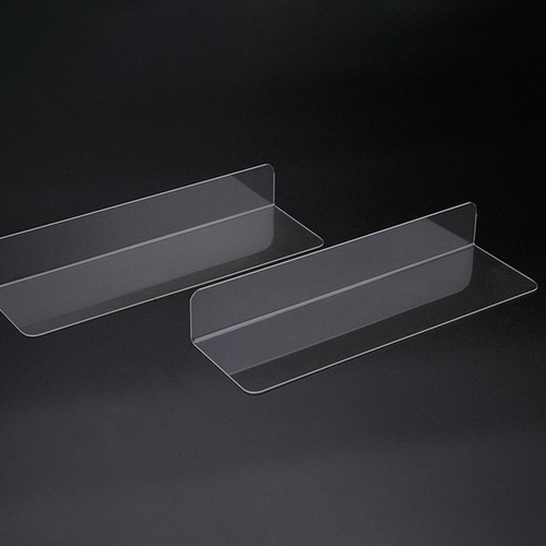 Supermarket Convenience Store Product Storage Magnetic Plastic Barrier Dividing Plate Bed Bottom Barrier Plastic Household Separator
